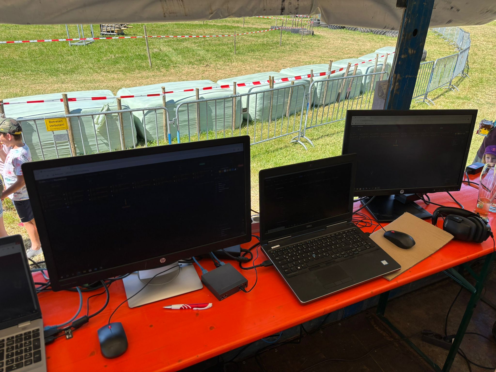 Rennleitung Multi-Monitor Setup