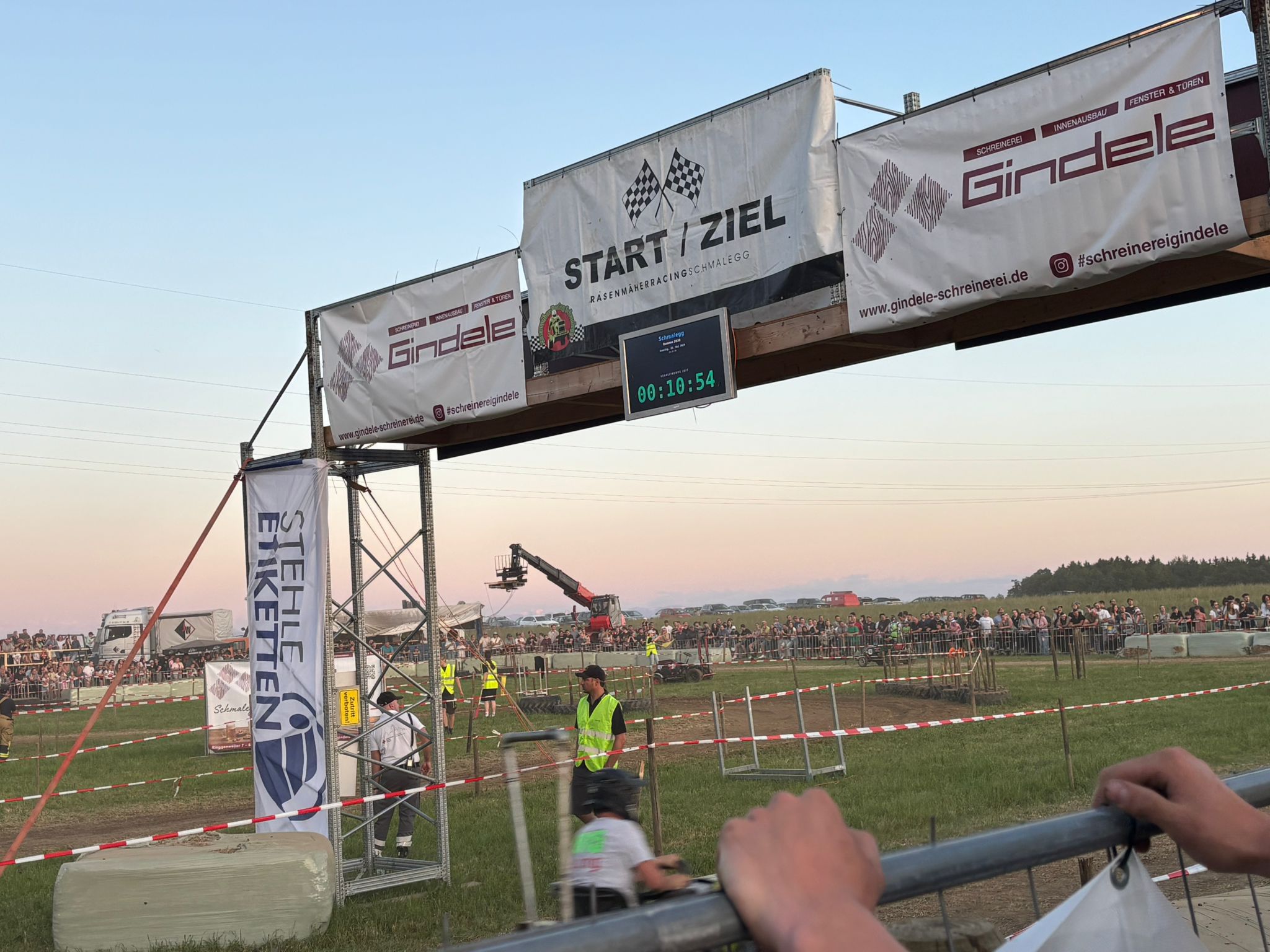 CH-Timing im Einsatz beim Rasenmäher-Racing Schmalegg 2026